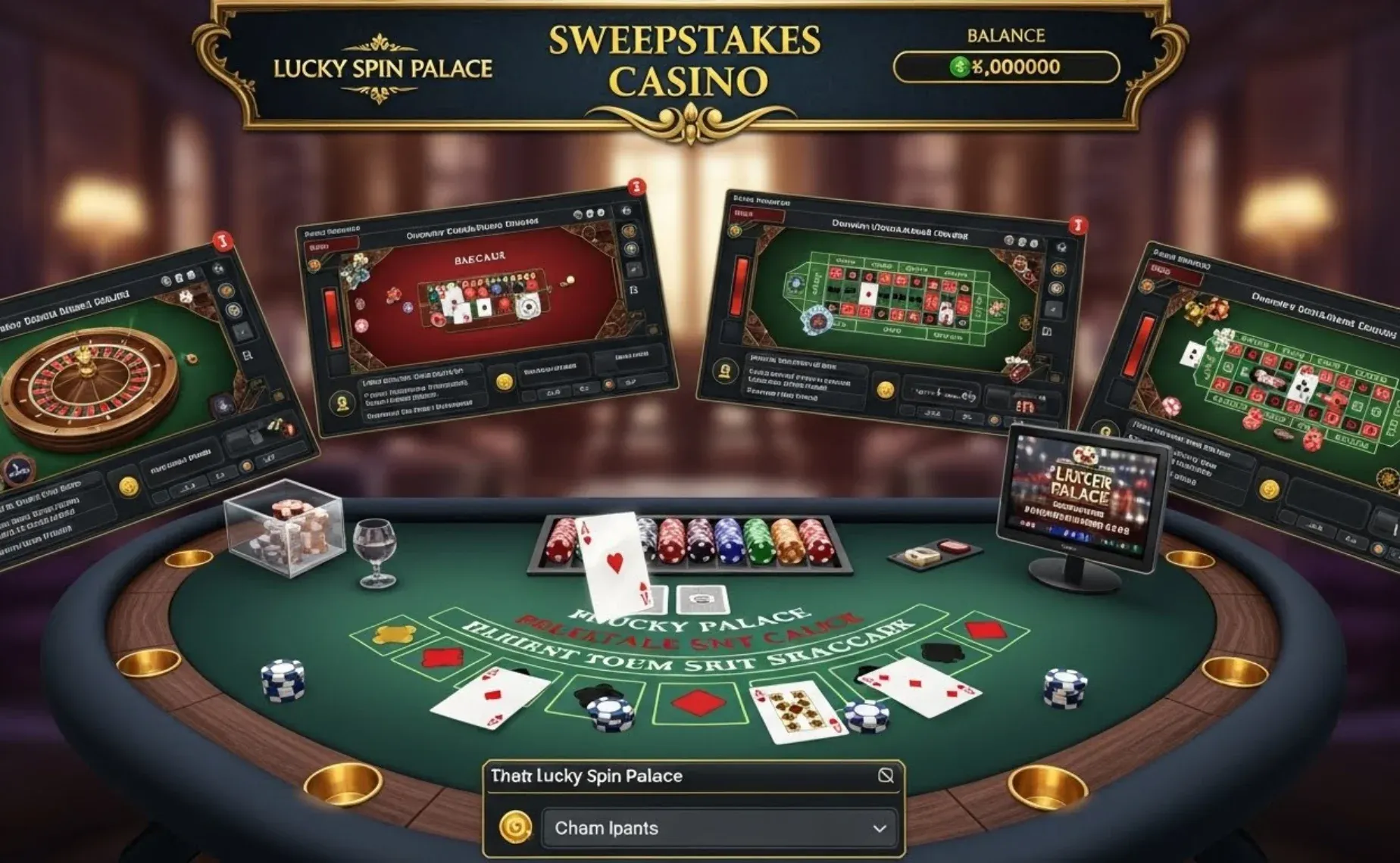 Best Sweepstakes Casino Table Games