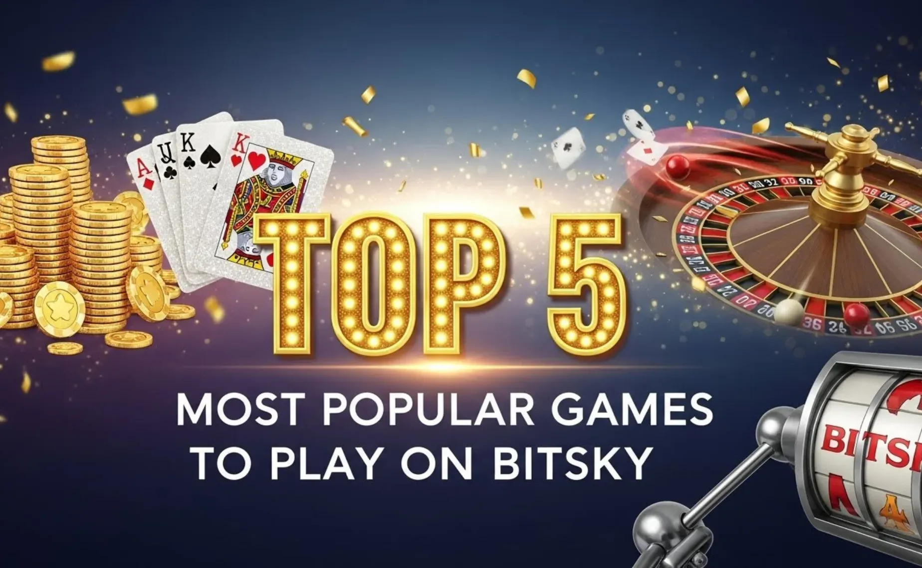 Top 5 Most Popular Games to Play on Bitsky
