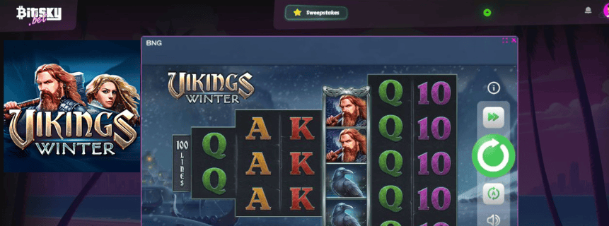 Conquer the Cold: Play Vikings Winter Slot at Bitsky.bet