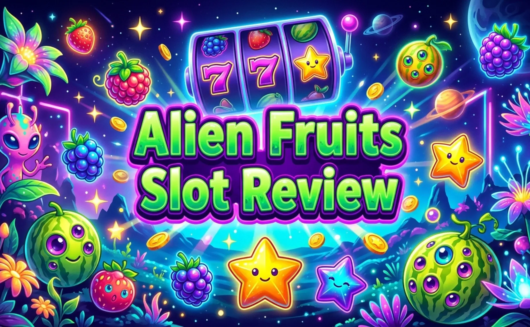 alien fruits slots review thumbnail