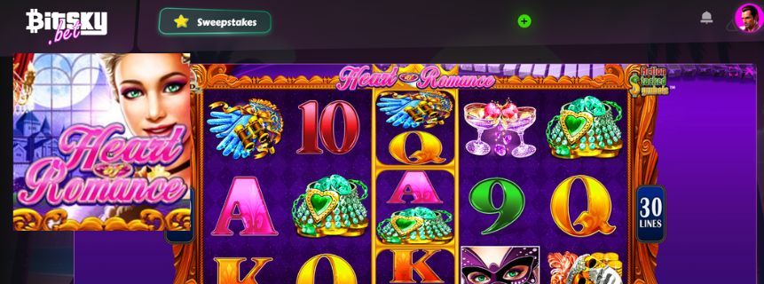 Discover the Passion and Prizes of the Heart Romance Slot Game
