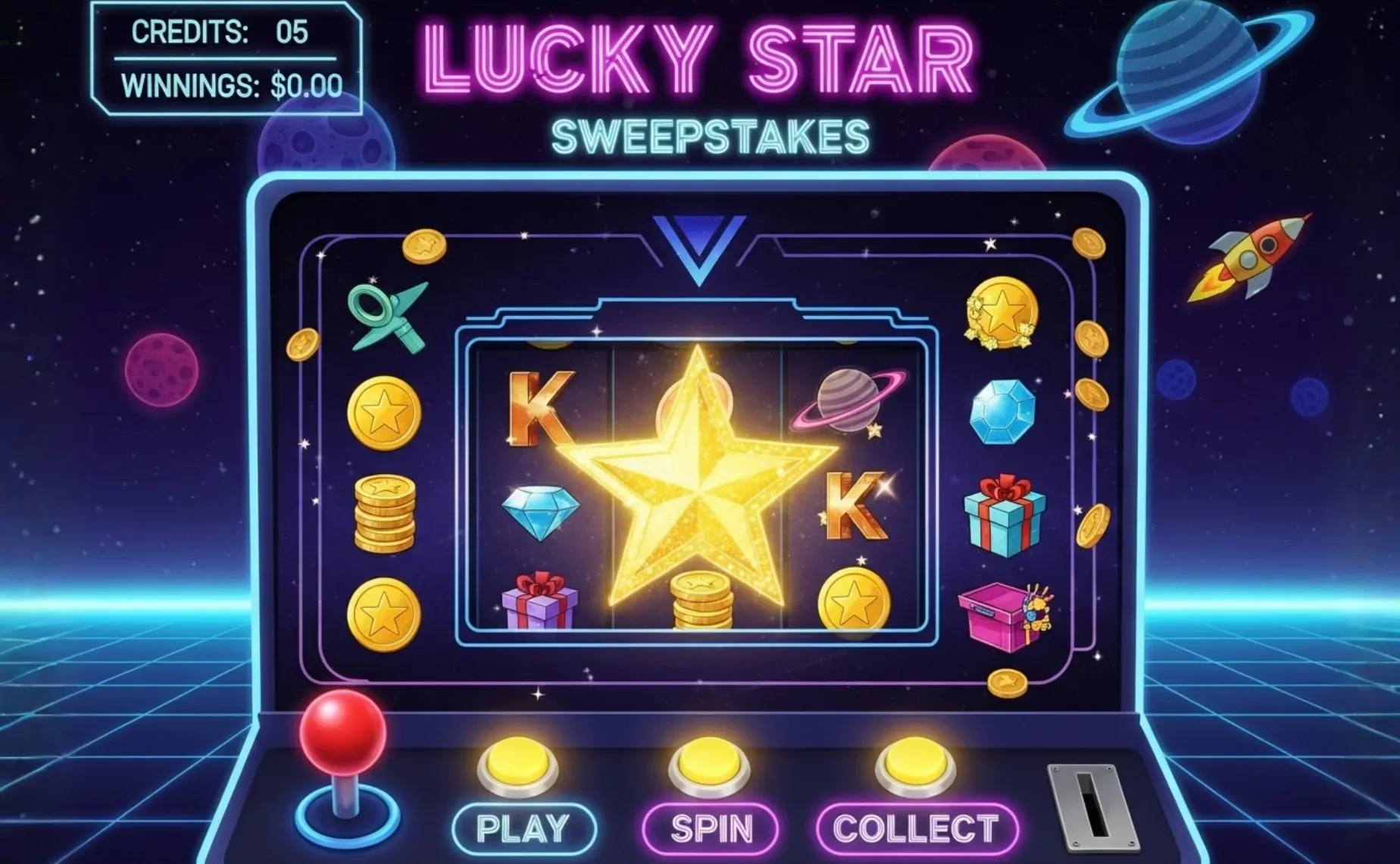how to play lucky star game