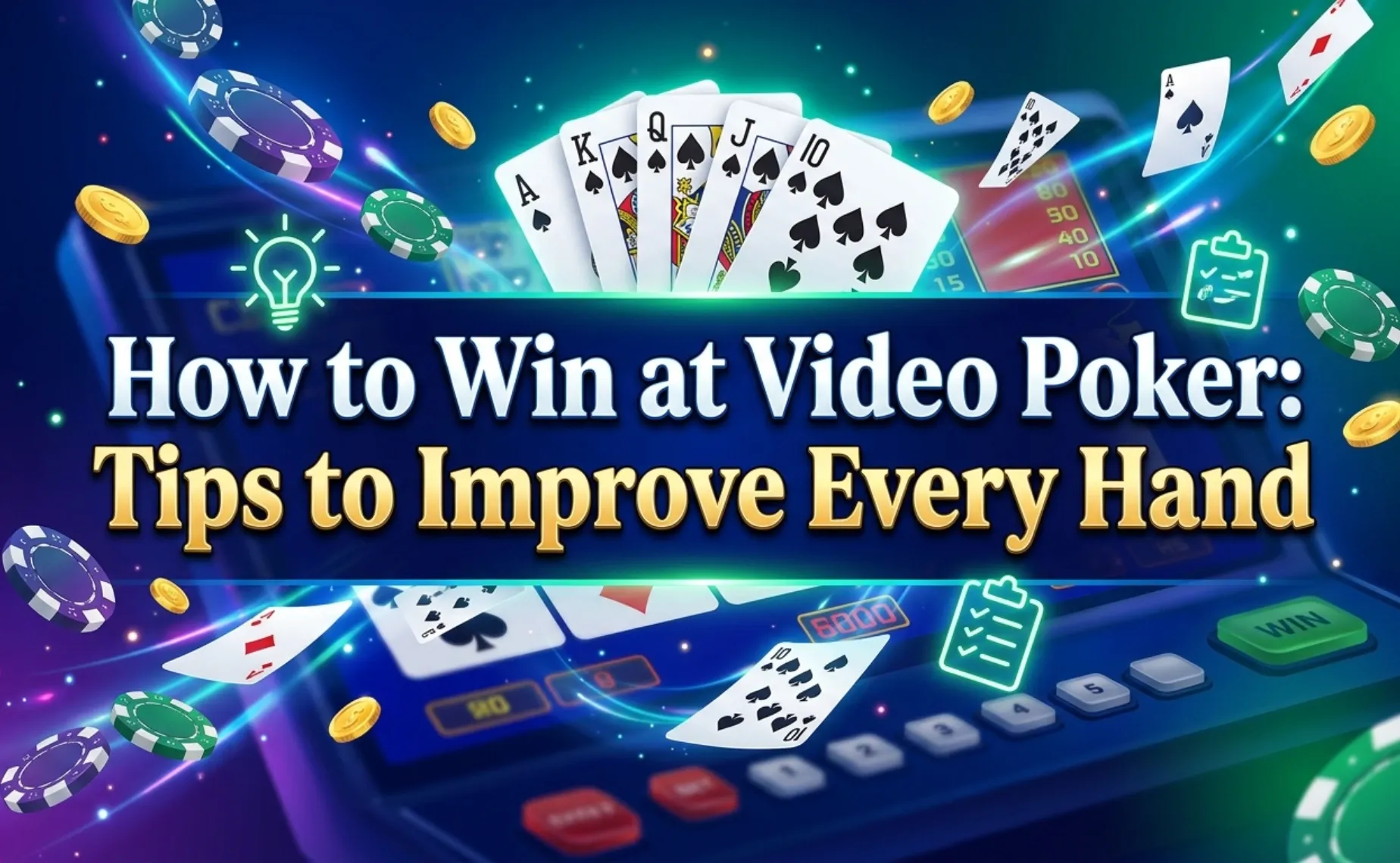 how to win at video poker