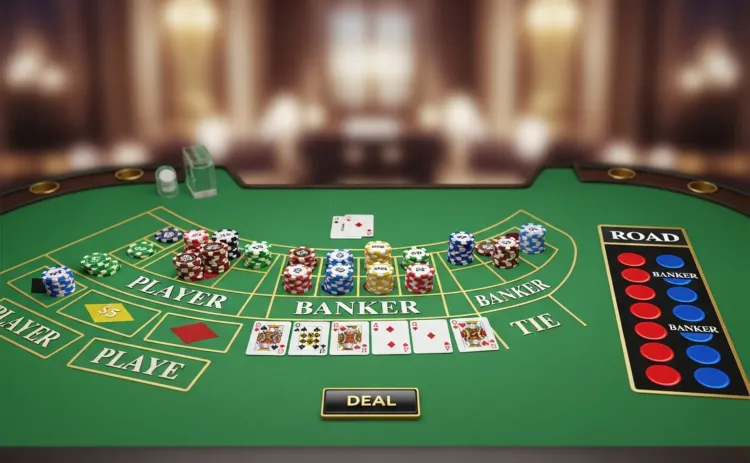 Baccarat live dealer game