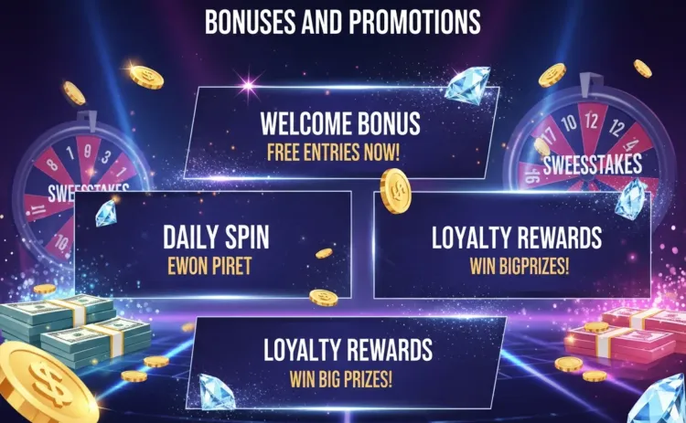 Bonuses and Promotions on the Best Sweepstakes Online
