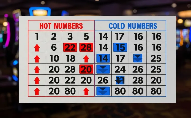 Hot and Cold Numbers in Keno