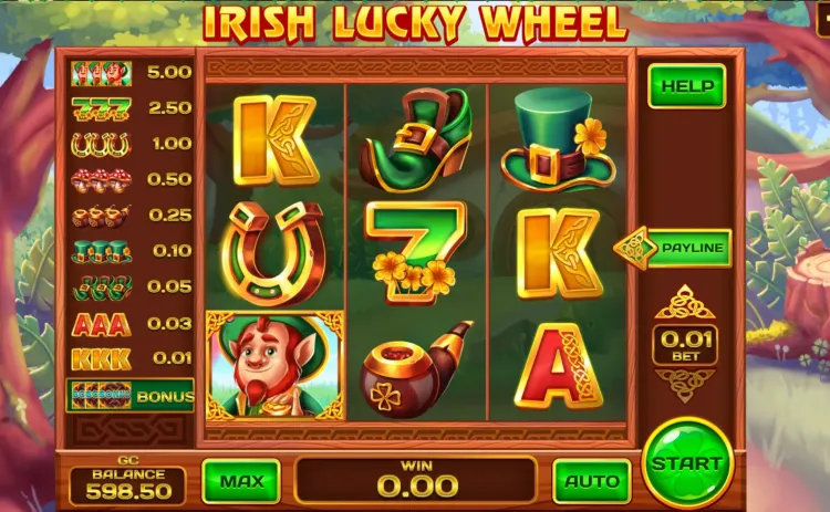 Irish Lucky Wheel