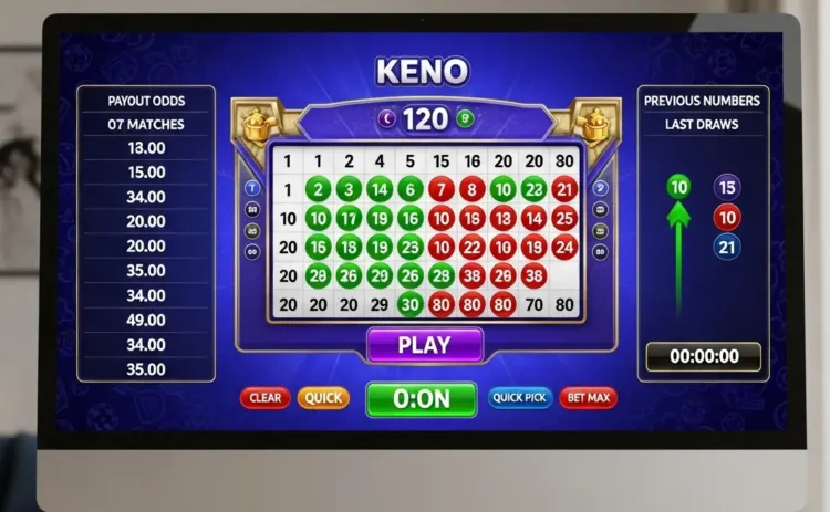 Online keno free