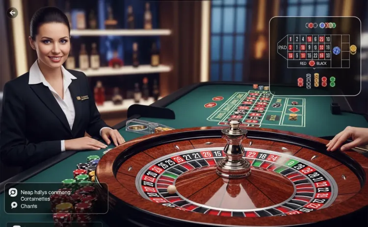 Roulette with Real Dealers