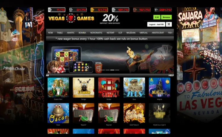 Slot Games in Vegas 7