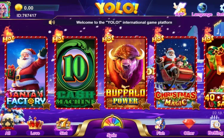 Slot games in Yolo sweepstakes