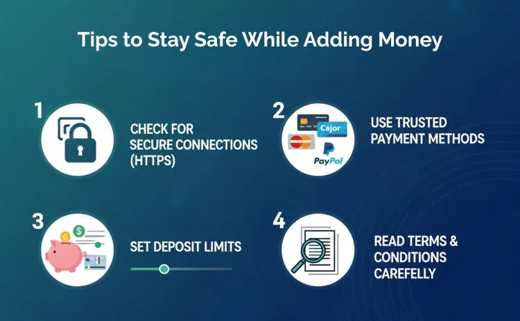 Tips to Stay Safe While Adding Money