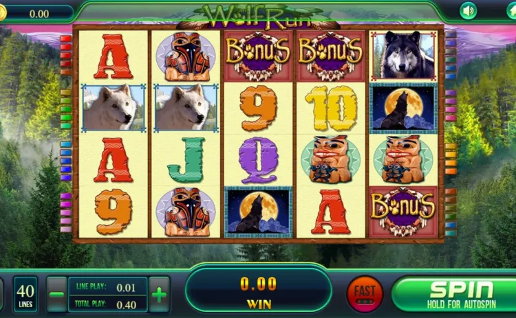 Wolf Run game at bitsky
