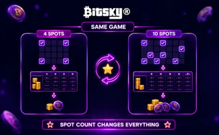 bitsky keno game 4 spots vs 10 spots