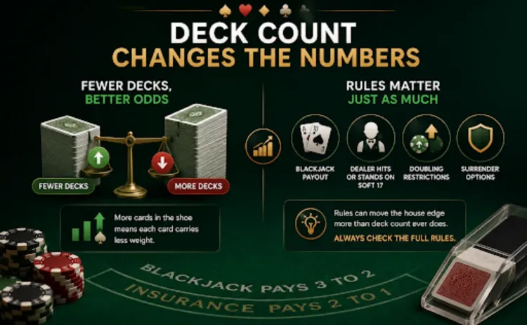 blackjack deck count