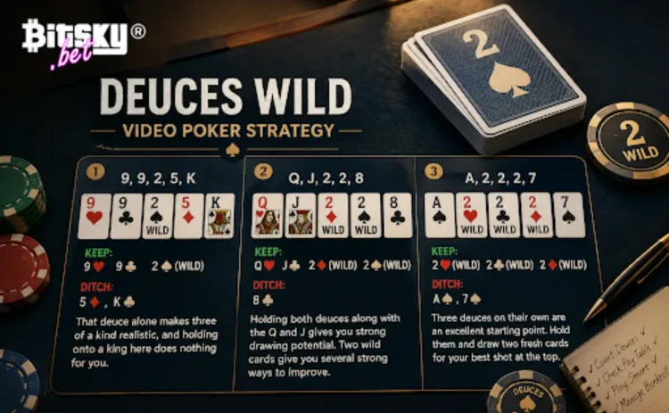 deuces wild strategy