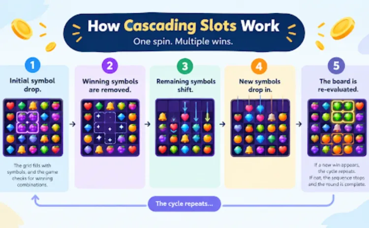 how cascading slots work