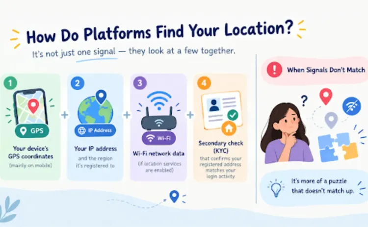 how social casino find your location