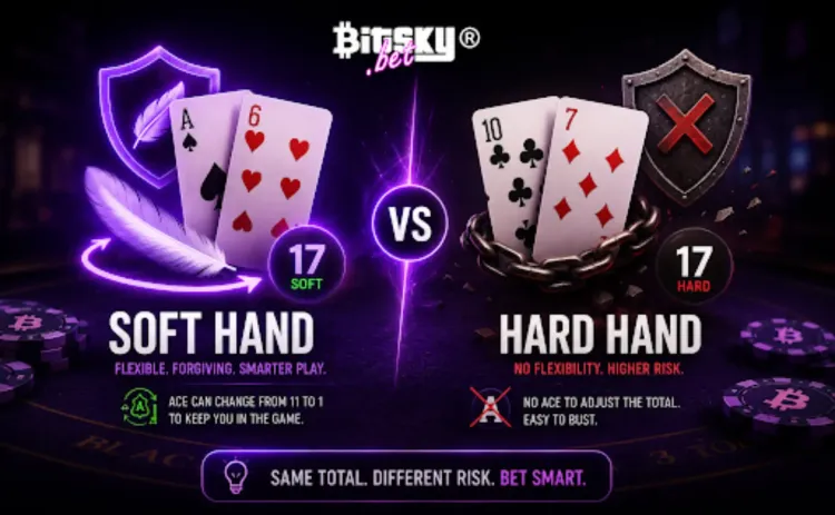 soft hand vs hard hand blackjack