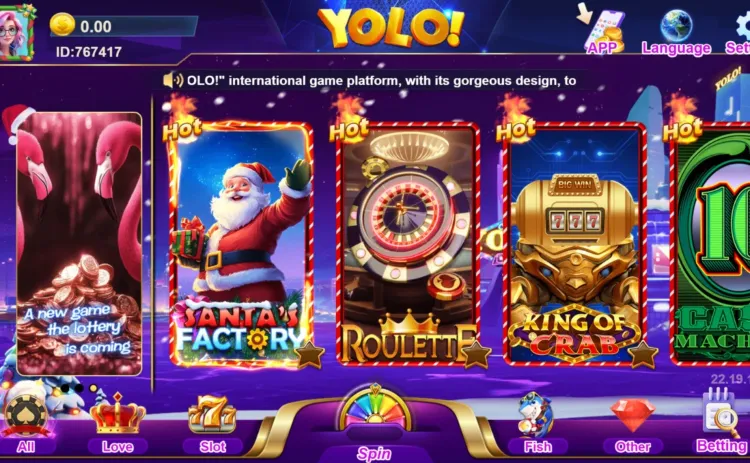 sweepstakes yolo casino games