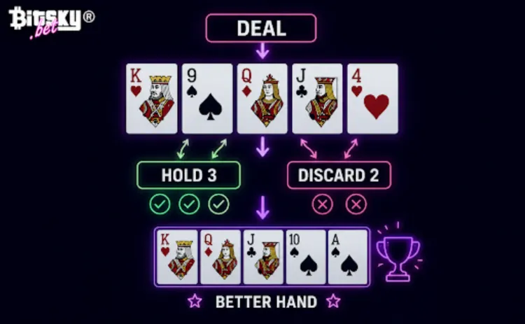 video poker hold decision