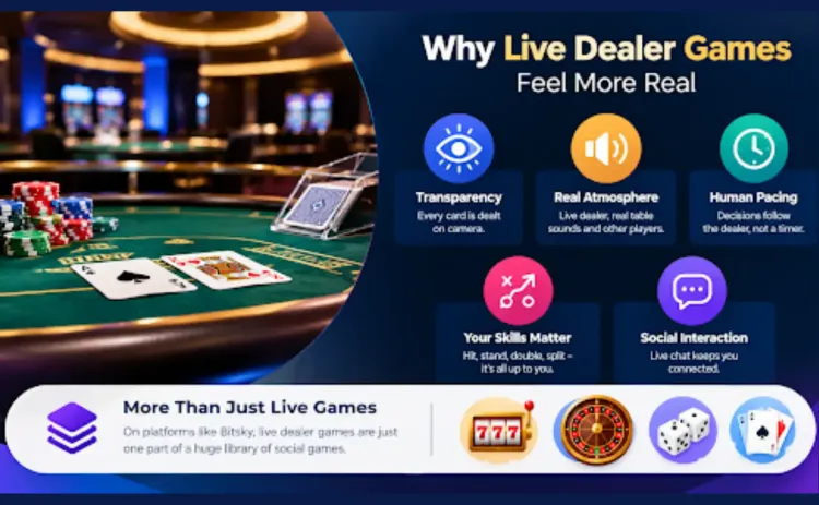 why live dealer games feel more real