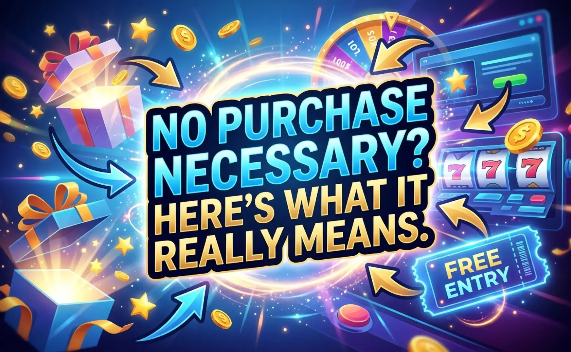 no purchase necessary explained