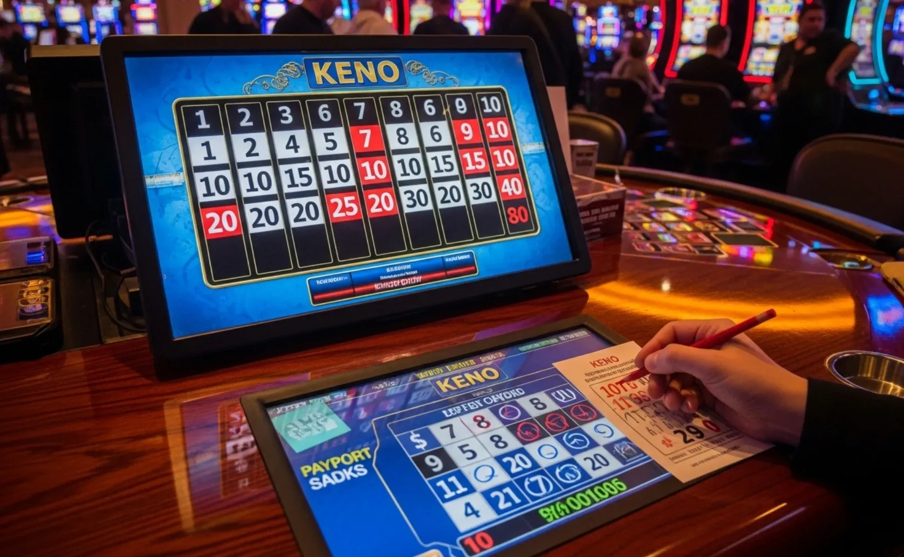 online keno games