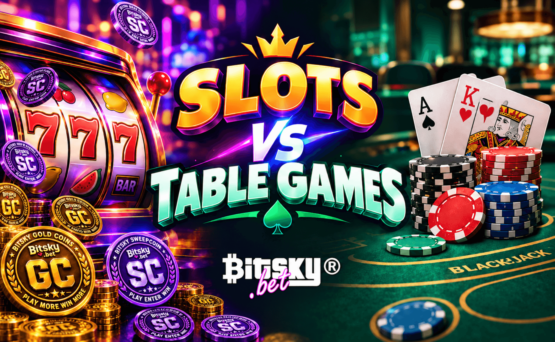 slots vs table games