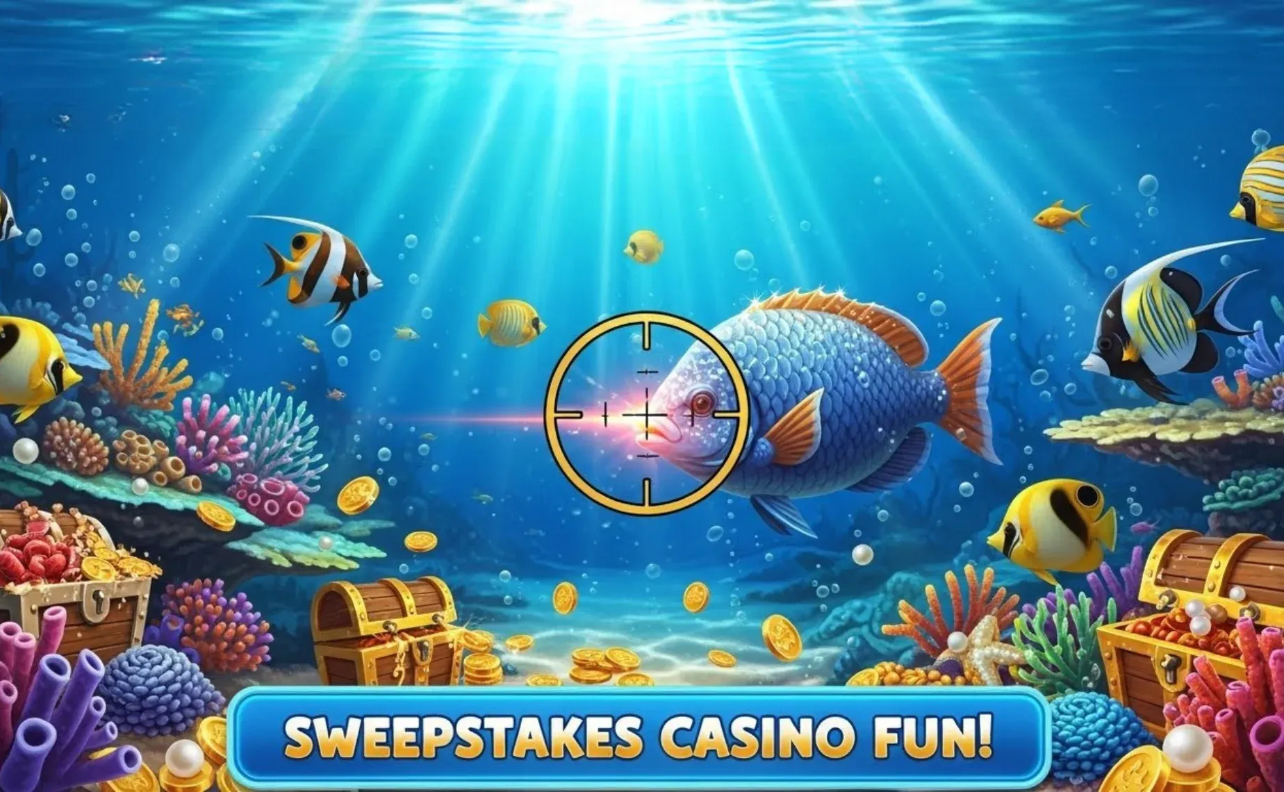 sweepstakes casino fish games